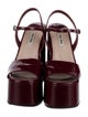 Miu Miu Patent Leather Sandals