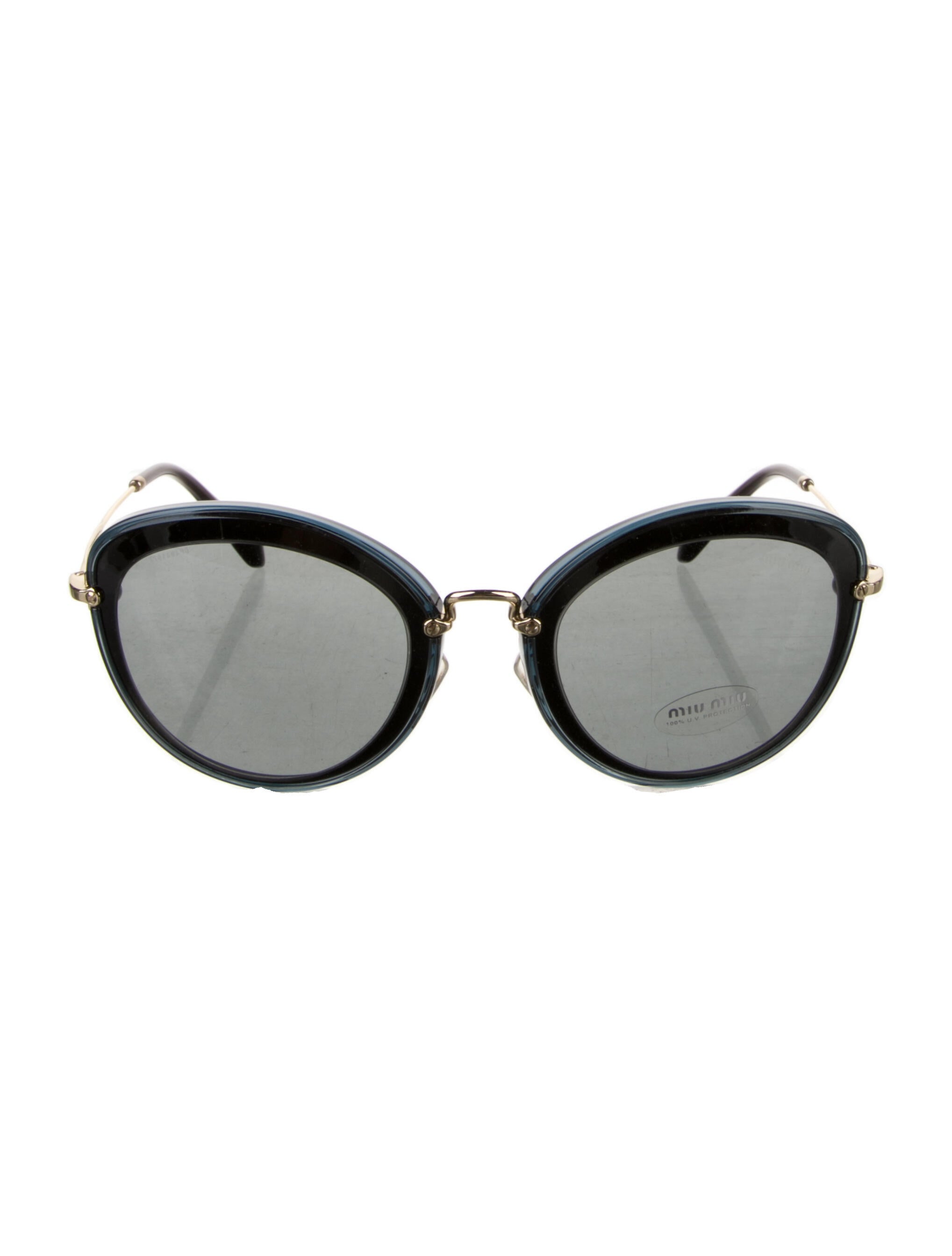 Miu Miu Cat-Eye Tinted Sunglasses