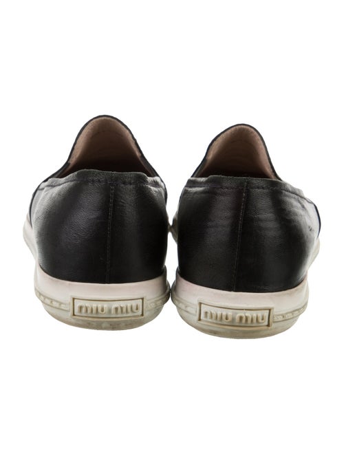 Miu Miu Leather Loafers
