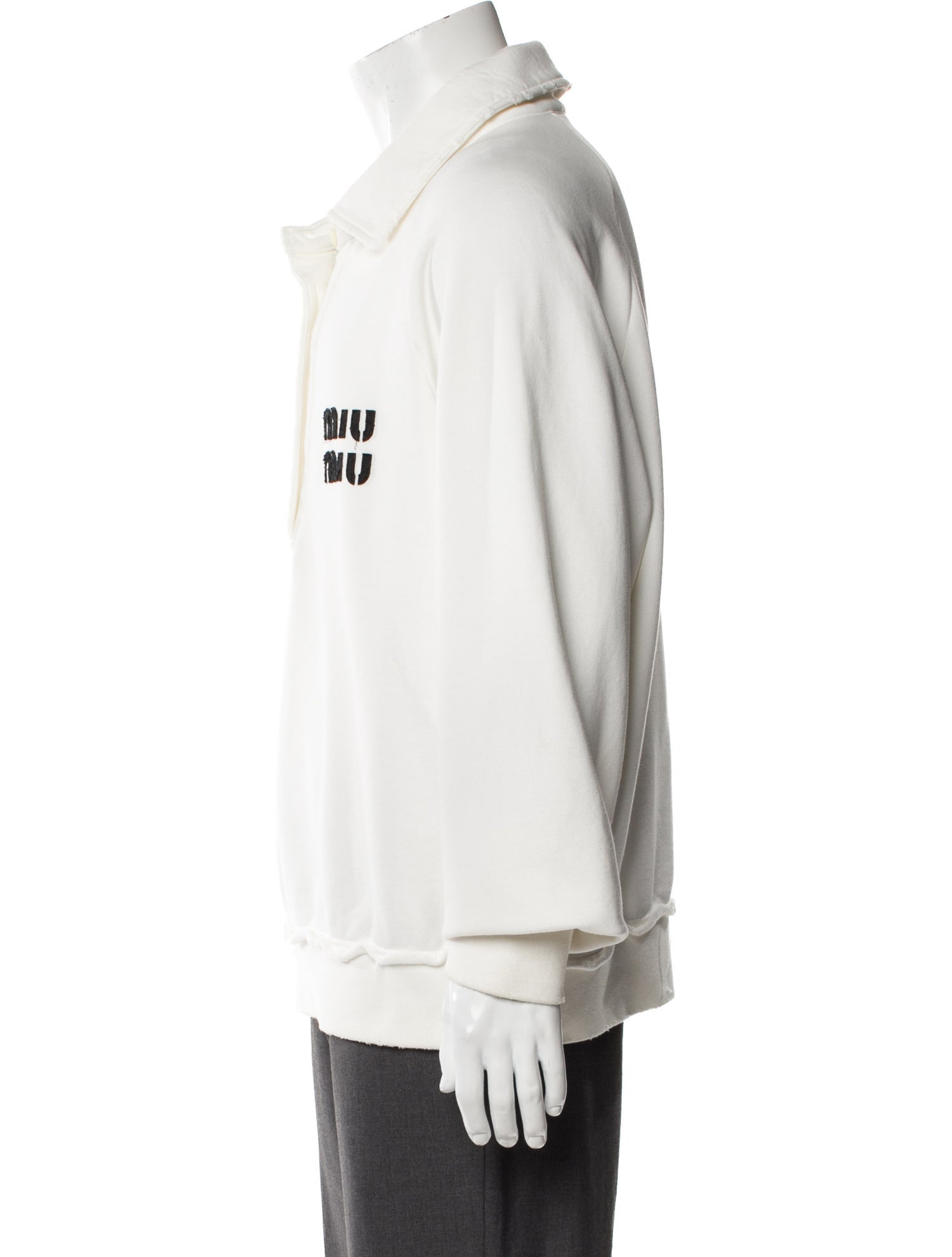 Miu Miu 2023 Mock Neck Sweater