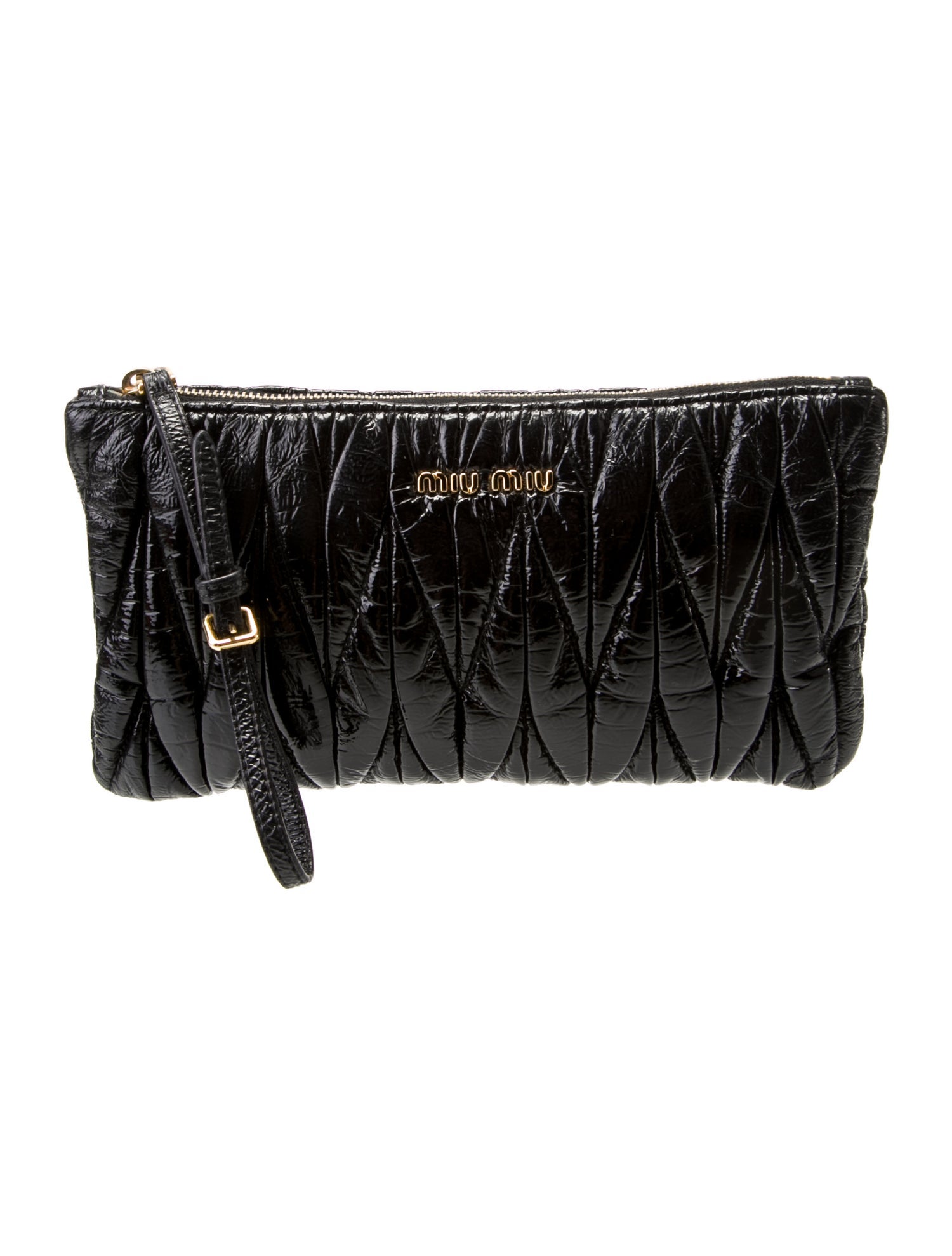 Miu Miu Patent Leather Clutch