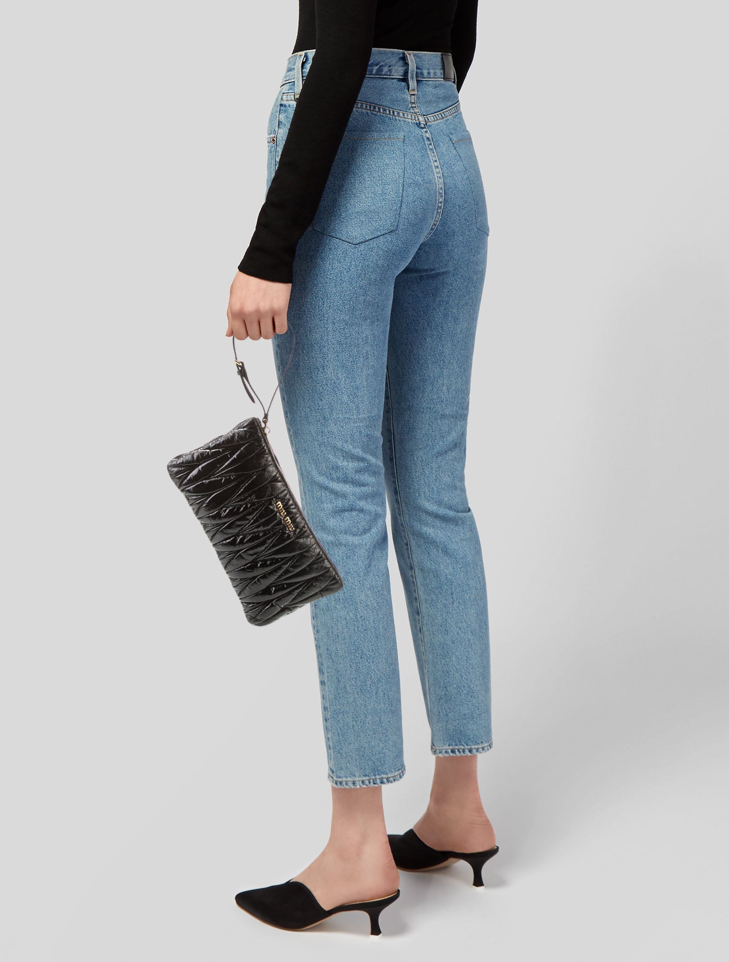 Miu Miu Patent Leather Clutch