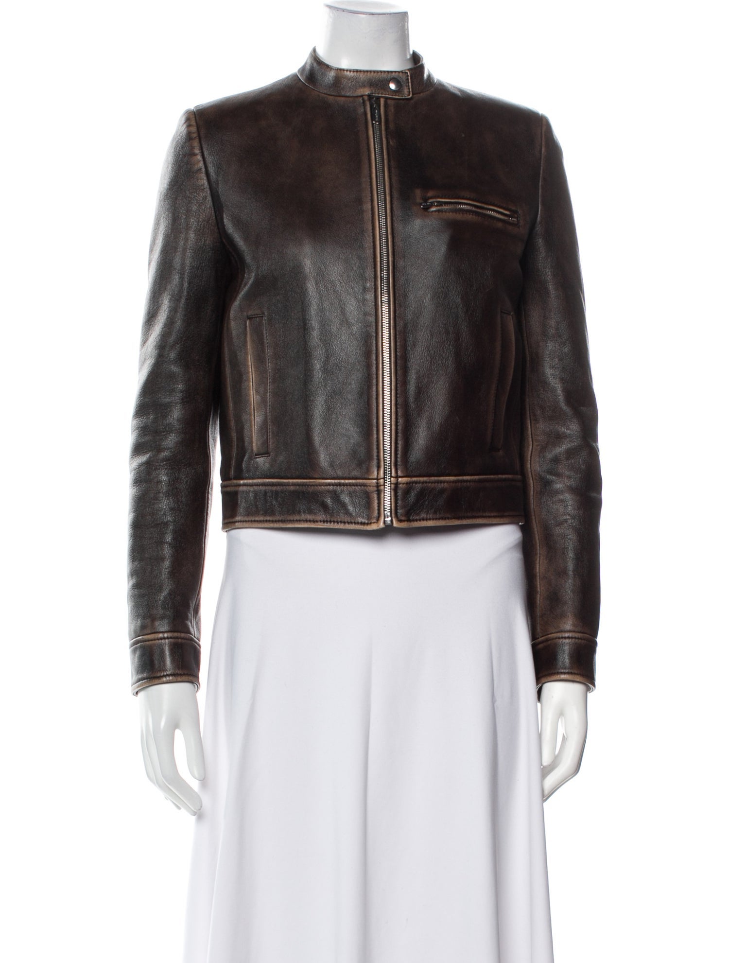Miu Miu 2023 Leather Biker Jacket