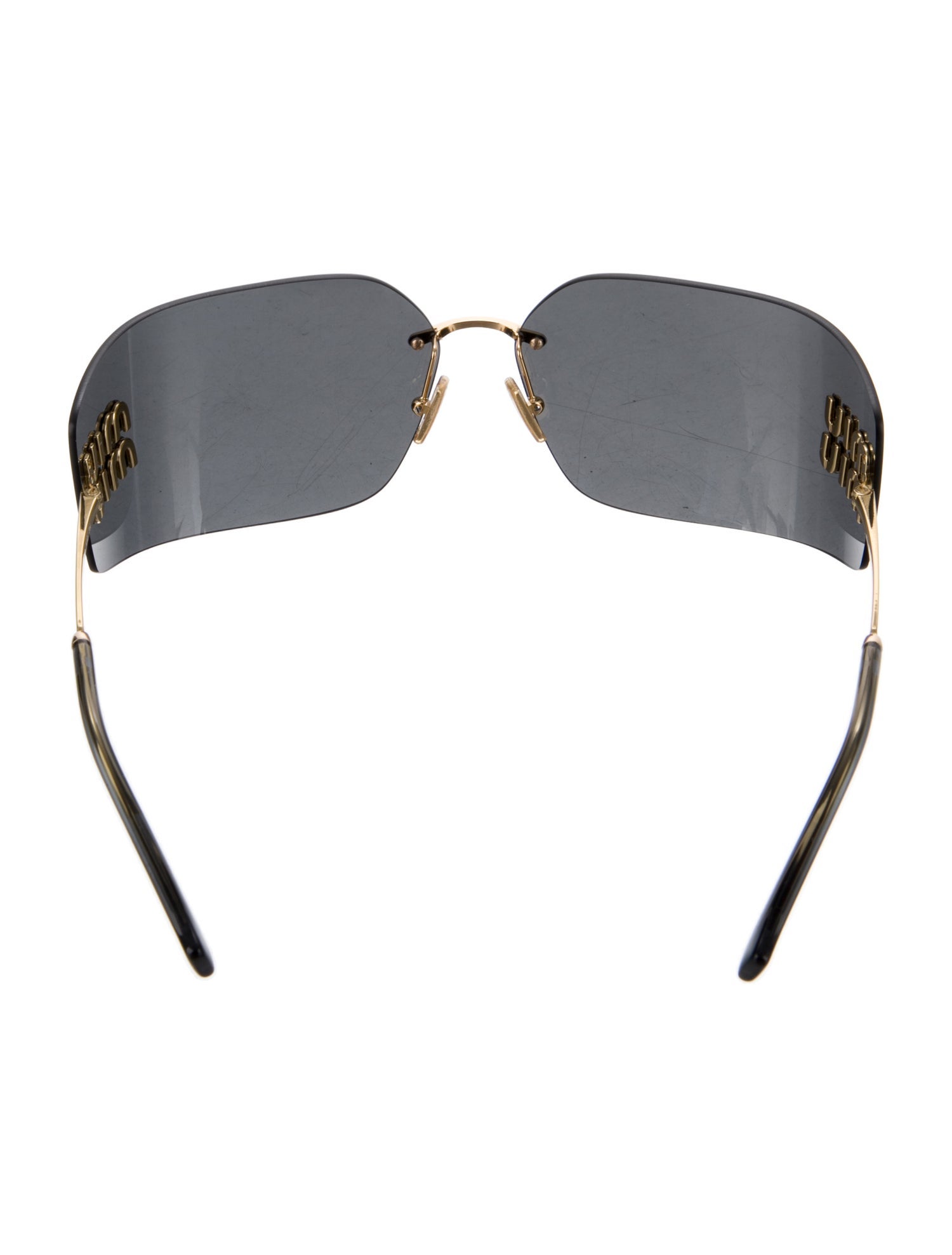 Miu Miu Square Tinted Sunglasses w/ Tags