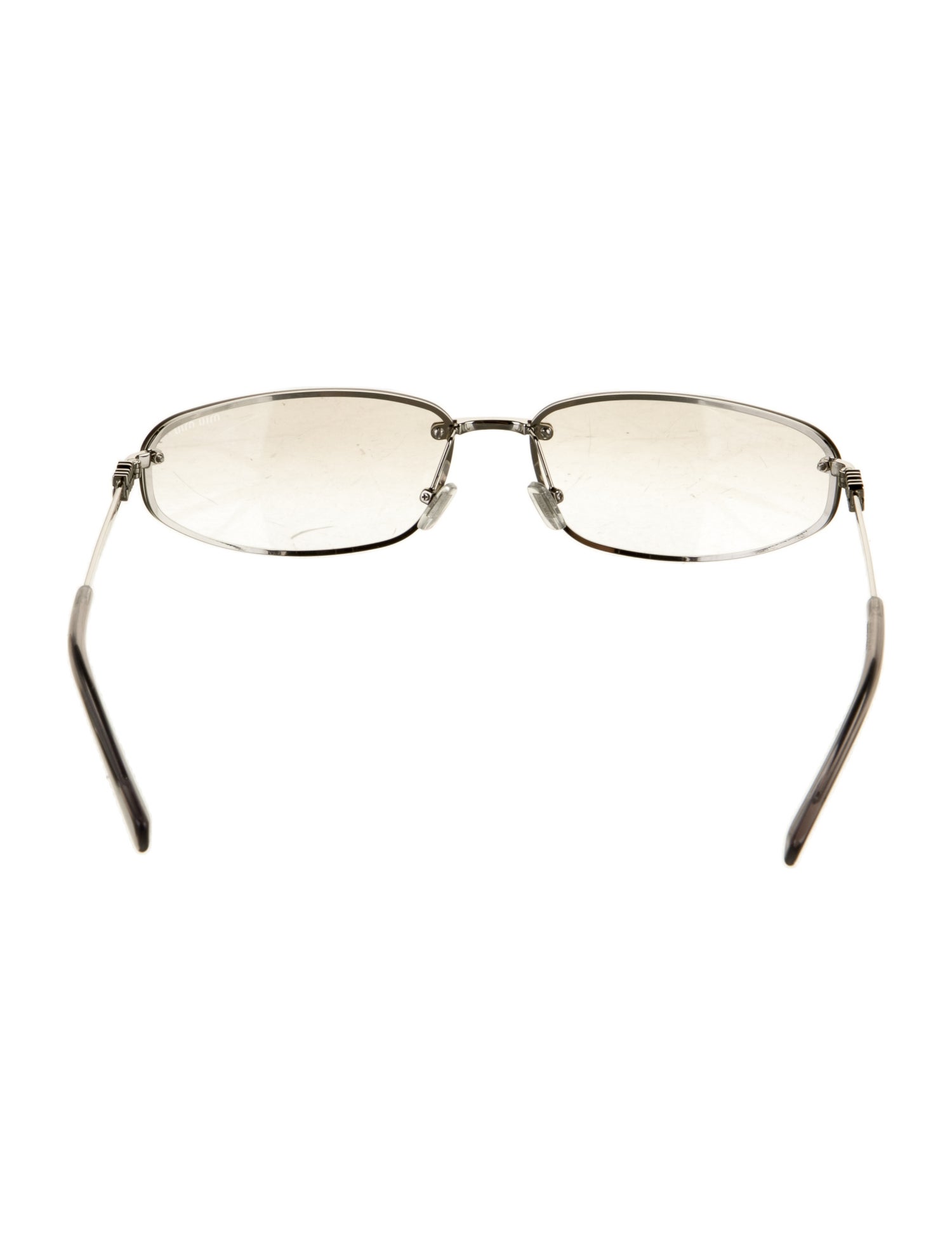 Miu Miu Square Gradient Sunglasses