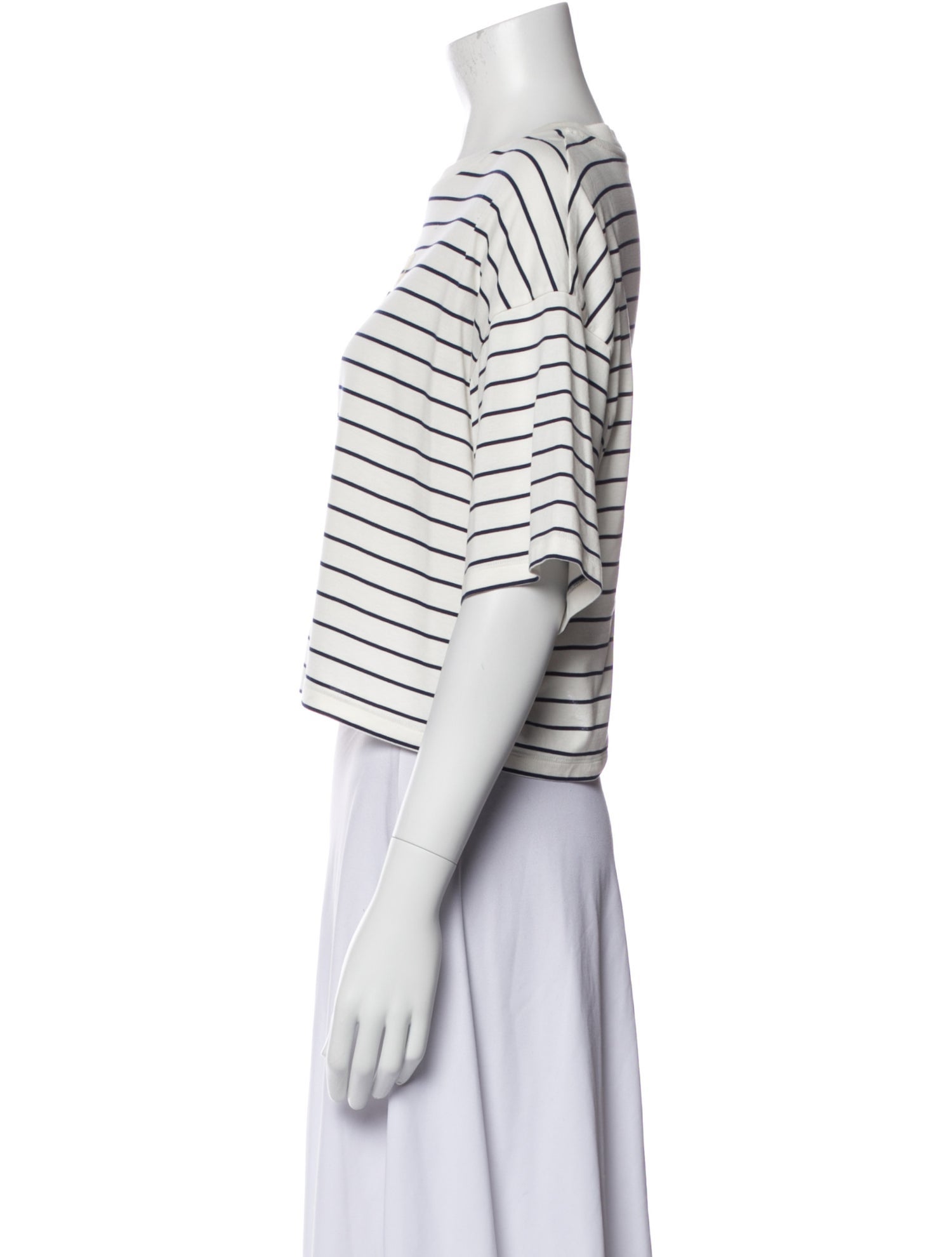 Miu Miu 2024 Striped Crop Top