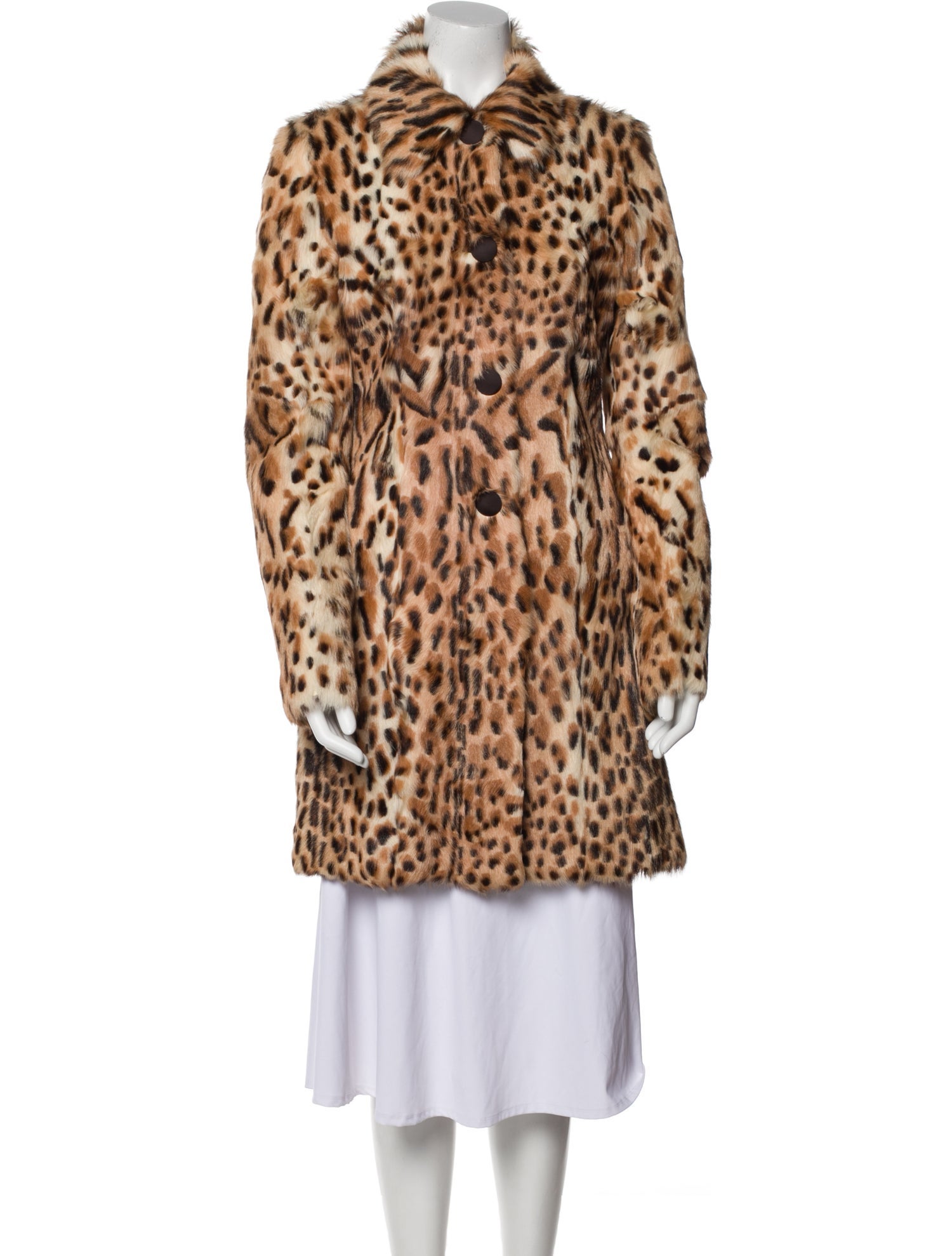 Miu Miu Vintage 2000's Fur Coat