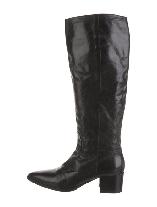 Miu Miu Leather Riding Boots