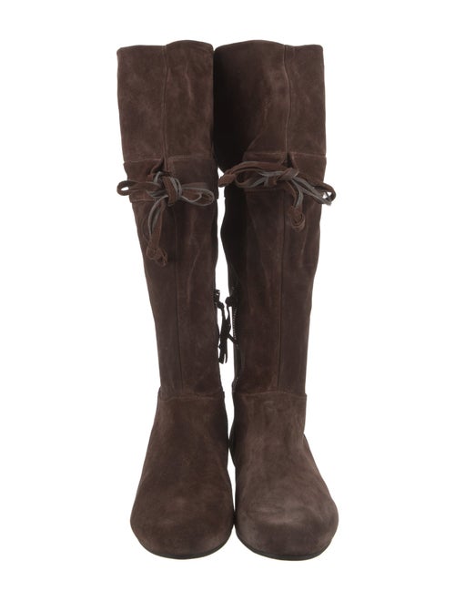 Miu Miu Suede Riding Boots