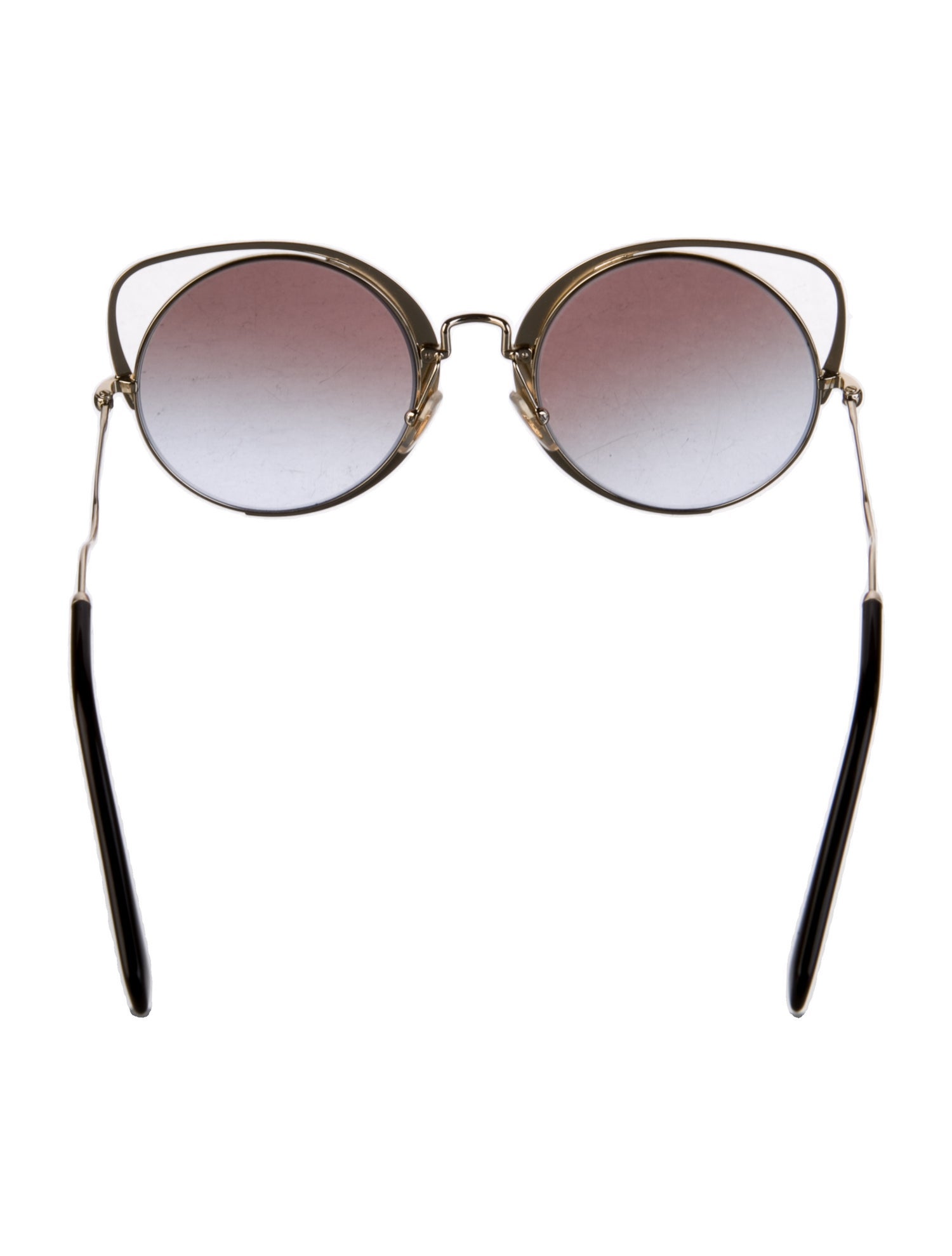Miu Miu Cat-Eye Gradient Sunglasses