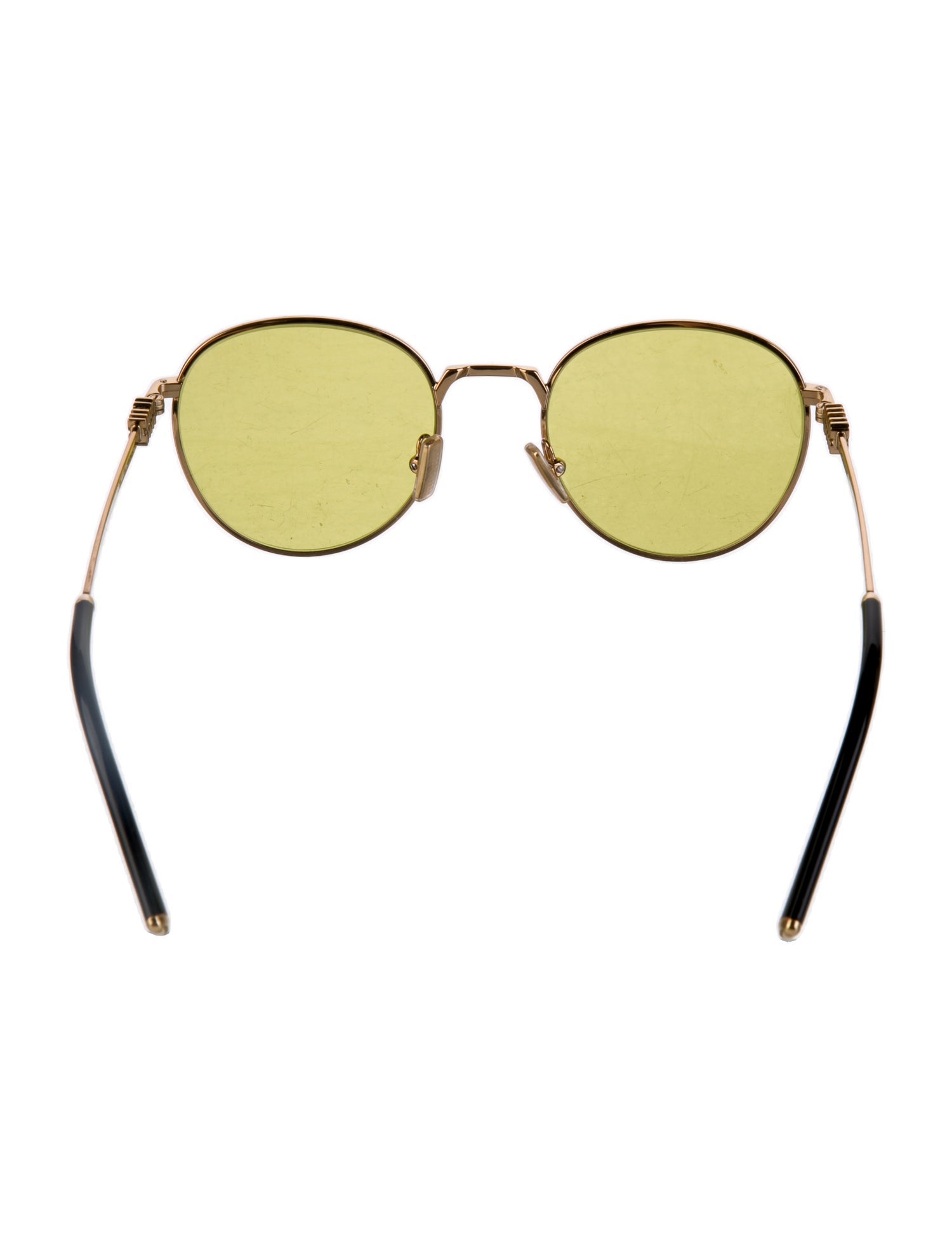 Miu Miu Round Tinted Sunglasses