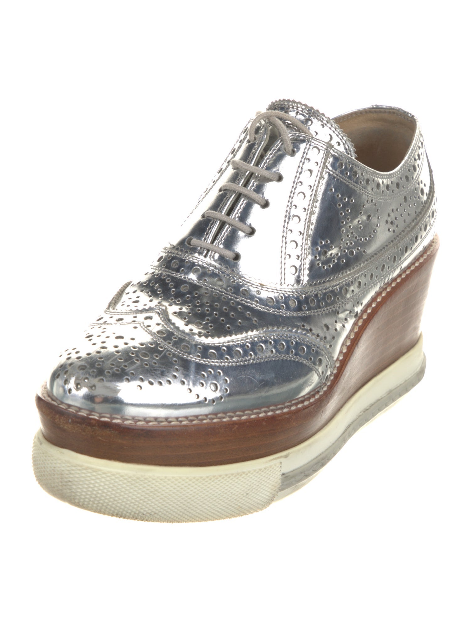 Miu Miu Patent Leather Oxfords