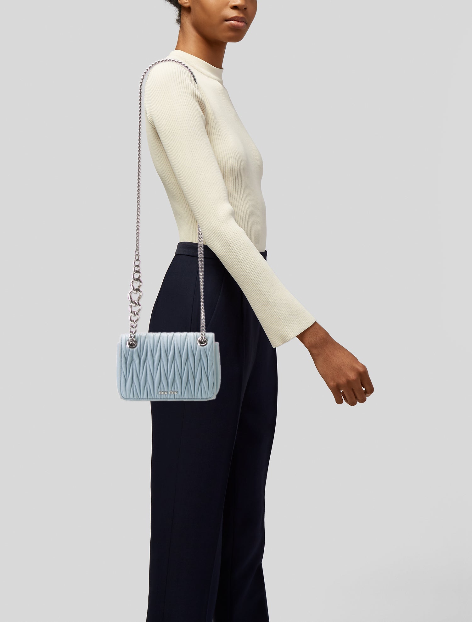 Miu Miu Signature Nappa Matelasse Club