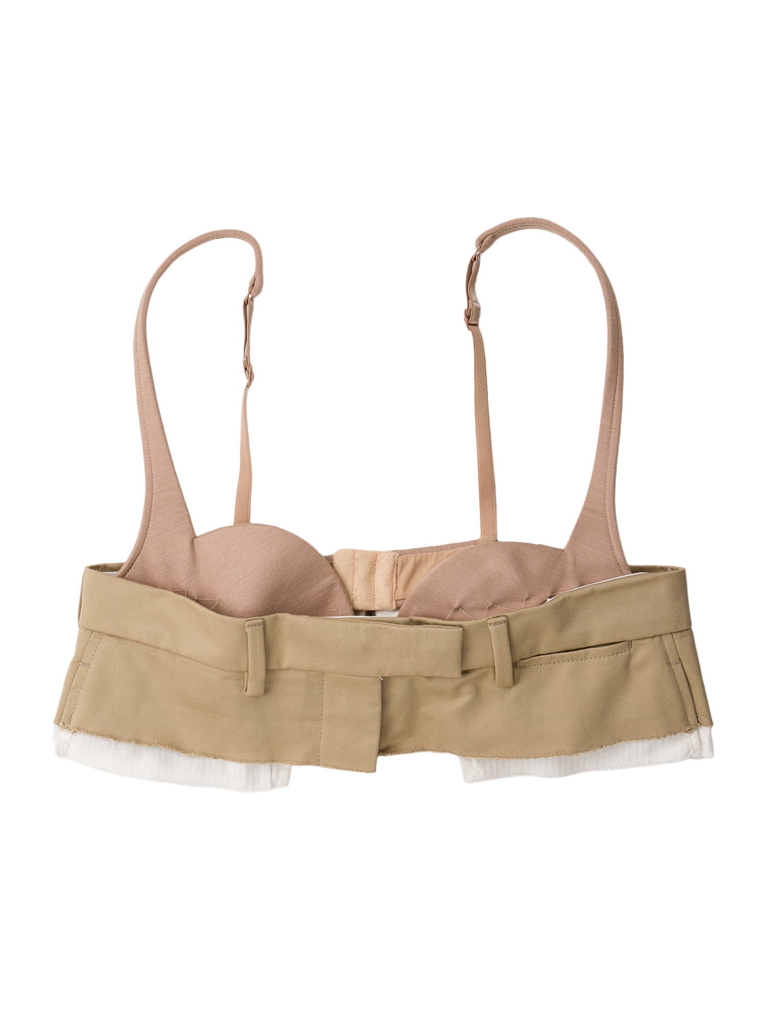 Miu Miu 2022 Strapless Crop Top