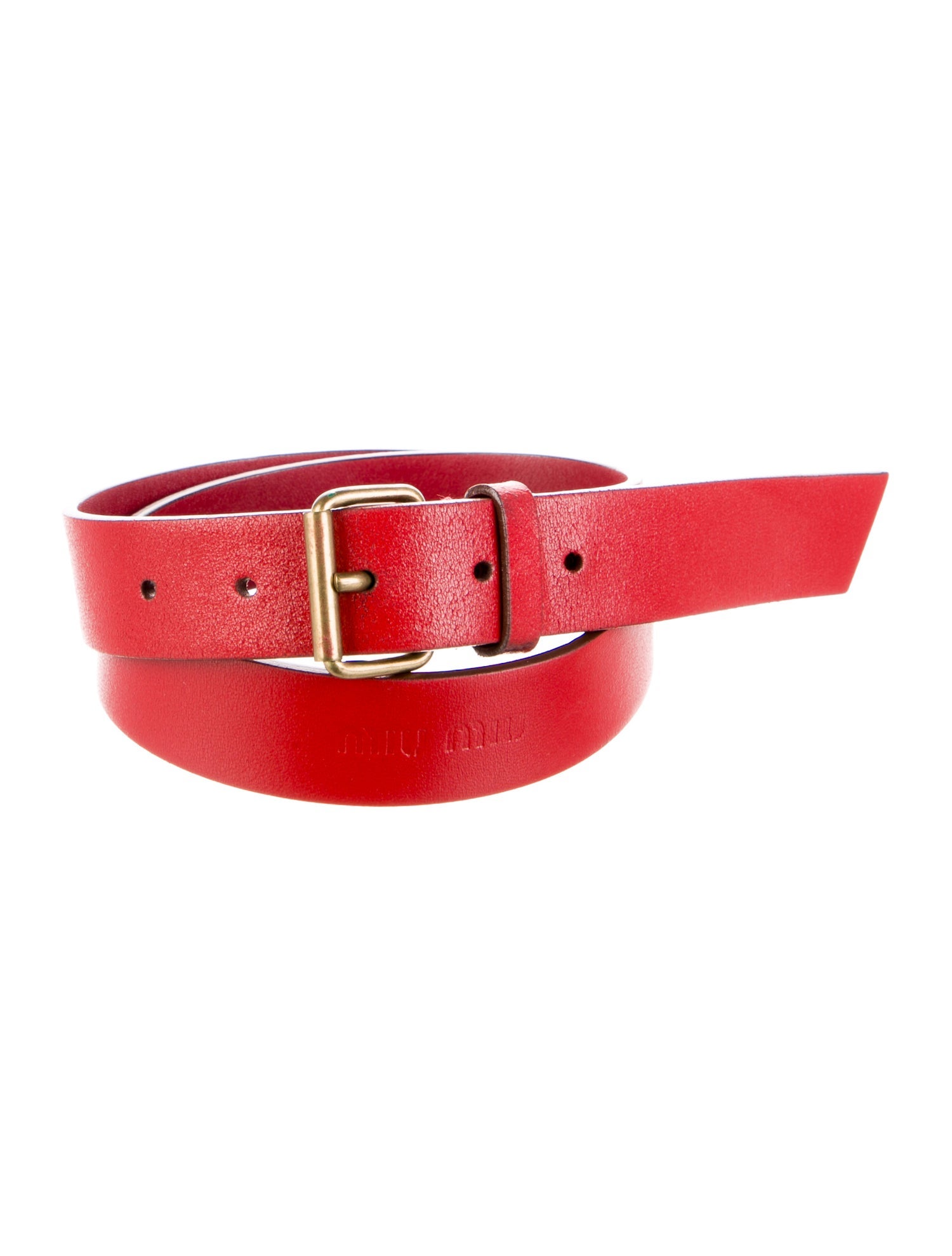 Miu Miu Leather Belt