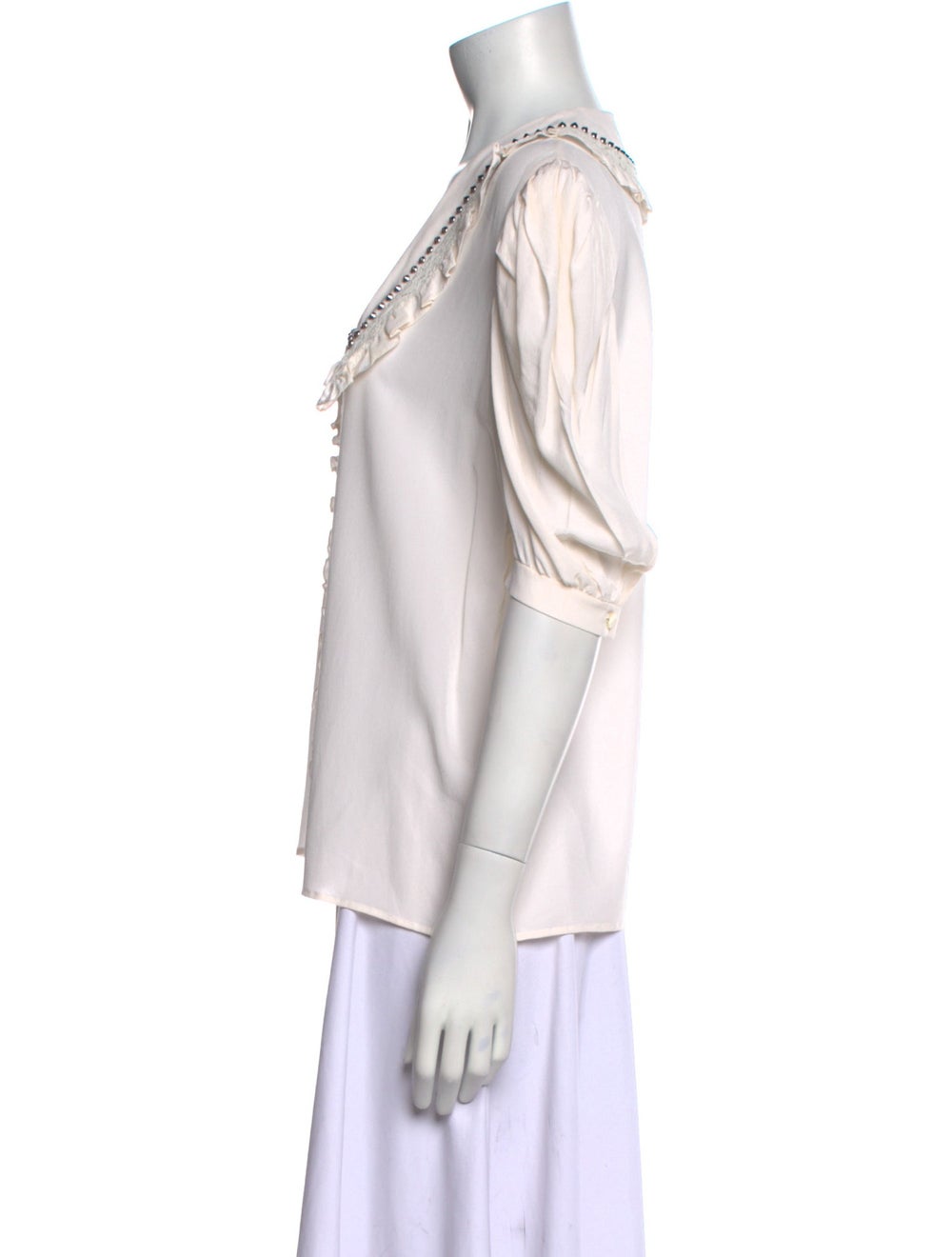 Miu Miu Silk Blouse From the Resort 2022 Collecti… - image 2