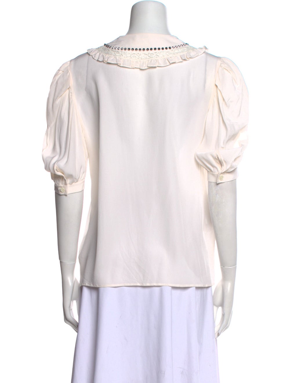 Miu Miu Silk Blouse From the Resort 2022 Collecti… - image 3