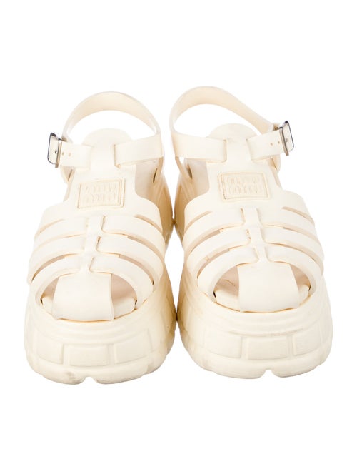 Miu Miu Rubber Espadrilles