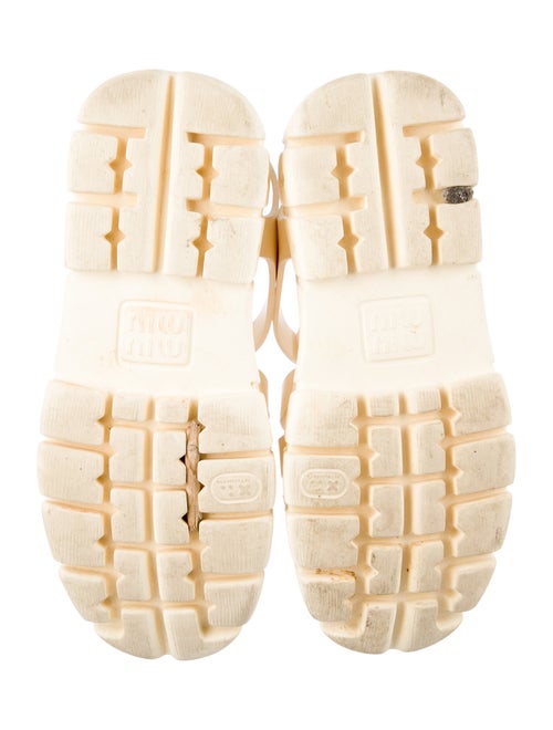 Miu Miu Rubber Espadrilles