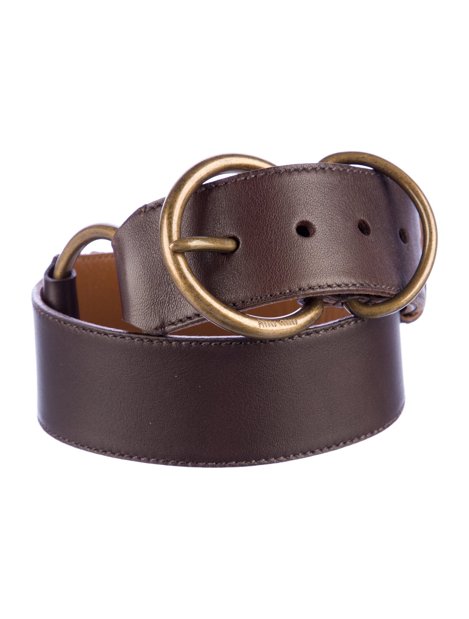 Miu Miu Leather Belt