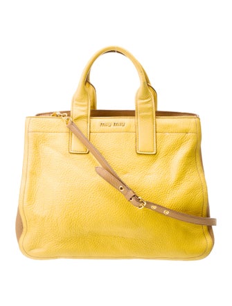 Miu Miu Signature Vitello Daino Caribu