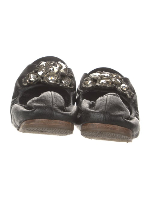 Miu Miu Leather Ballet Flats