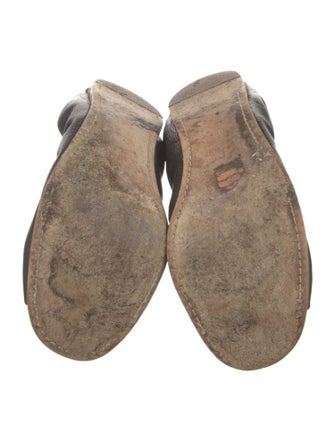 Miu Miu Leather Ballet Flats