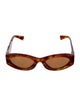 Miu Miu Square Tinted Sunglasses
