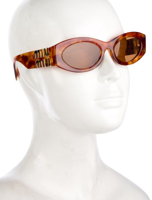 Miu Miu Square Tinted Sunglasses
