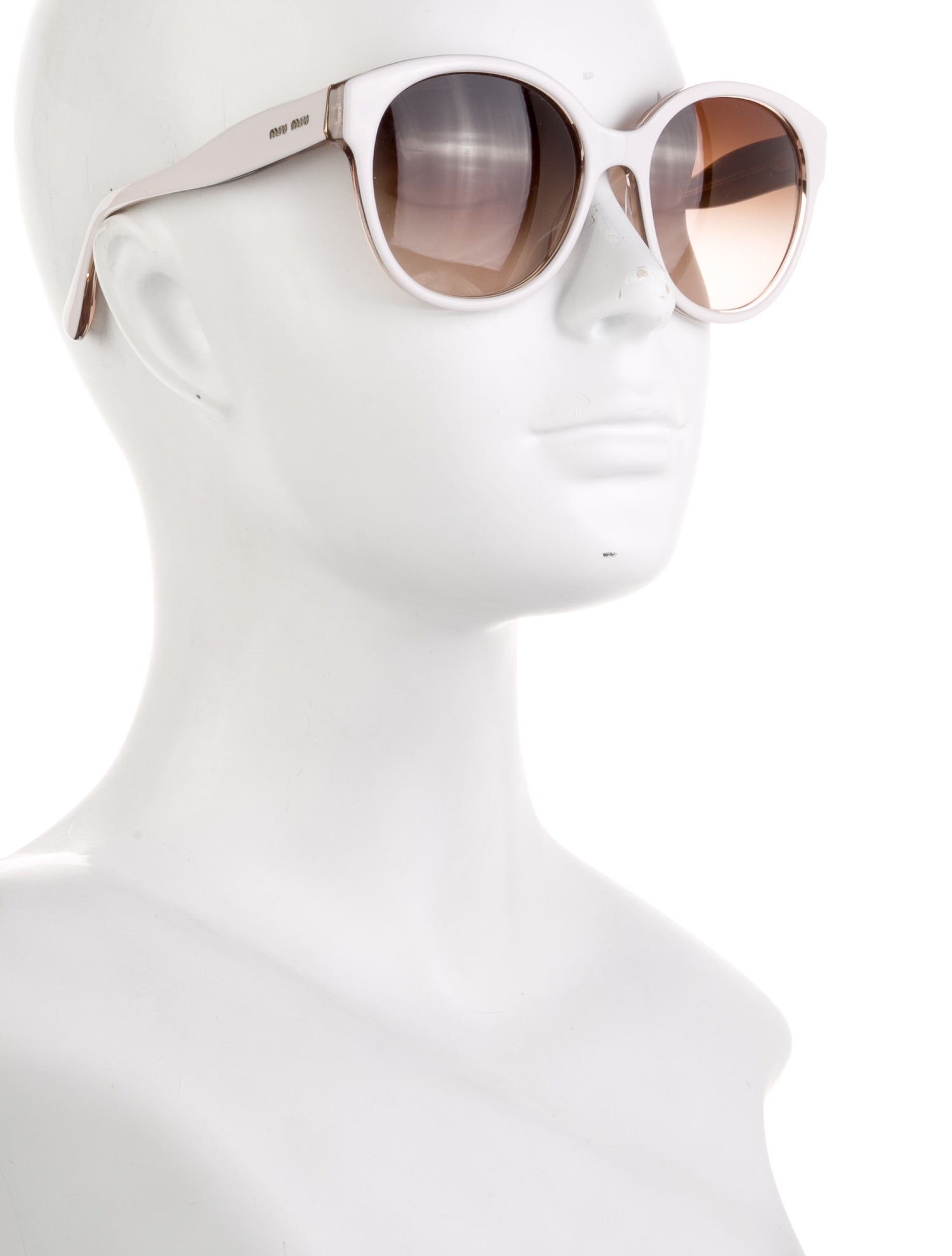 Miu Miu Oversize Gradient Sunglasses