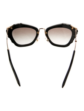 Miu Miu Cat-Eye Gradient Sunglasses