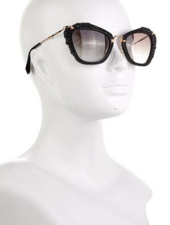 Miu Miu Cat-Eye Gradient Sunglasses
