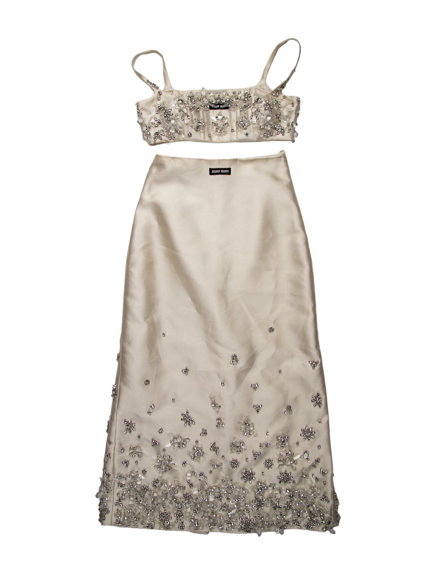 Miu Miu 2022 Holiday Skirt Set