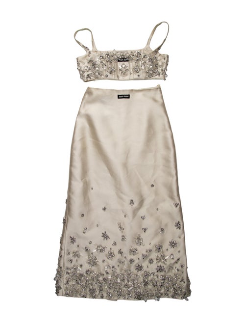 Miu Miu 2022 Holiday Skirt Set