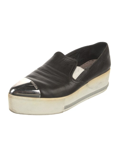 Miu Miu Leather Loafers