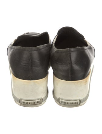 Miu Miu Leather Loafers