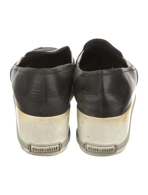 Miu Miu Leather Loafers