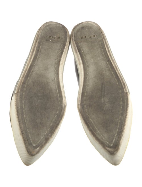 Miu Miu Leather Loafers