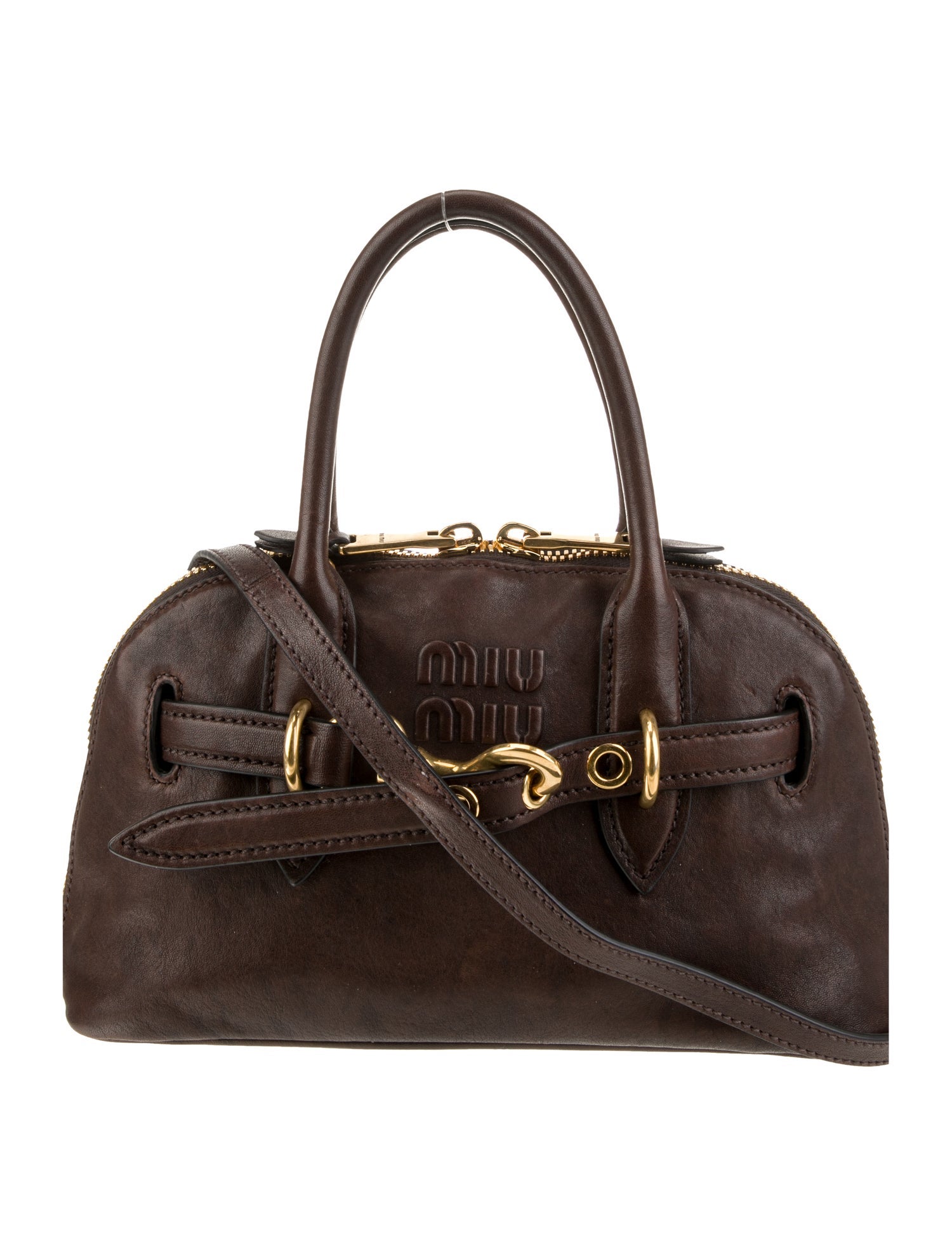 Miu Miu Leather Aventure Small