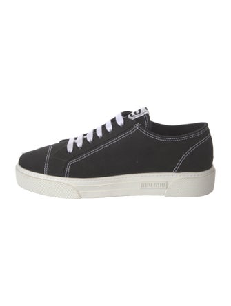 Miu Miu Canvas Sneakers