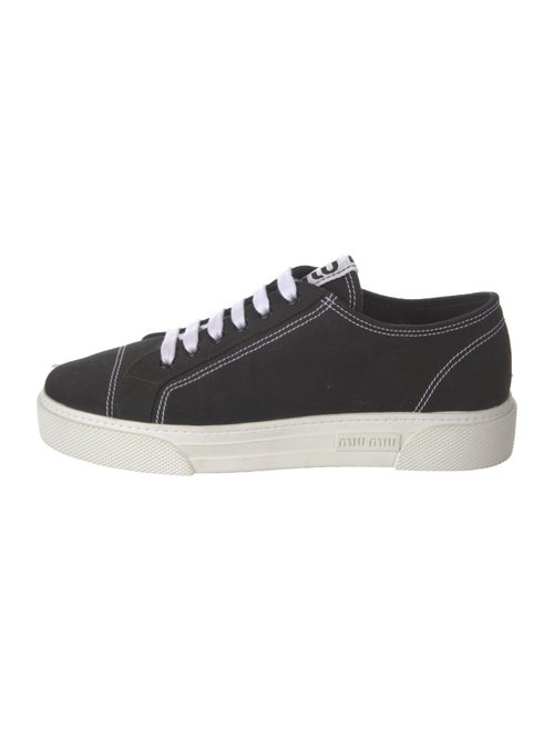 Miu Miu Canvas Sneakers