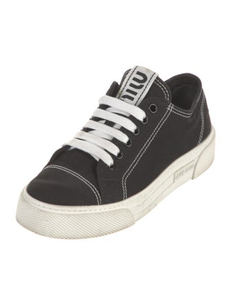 Miu Miu Canvas Sneakers