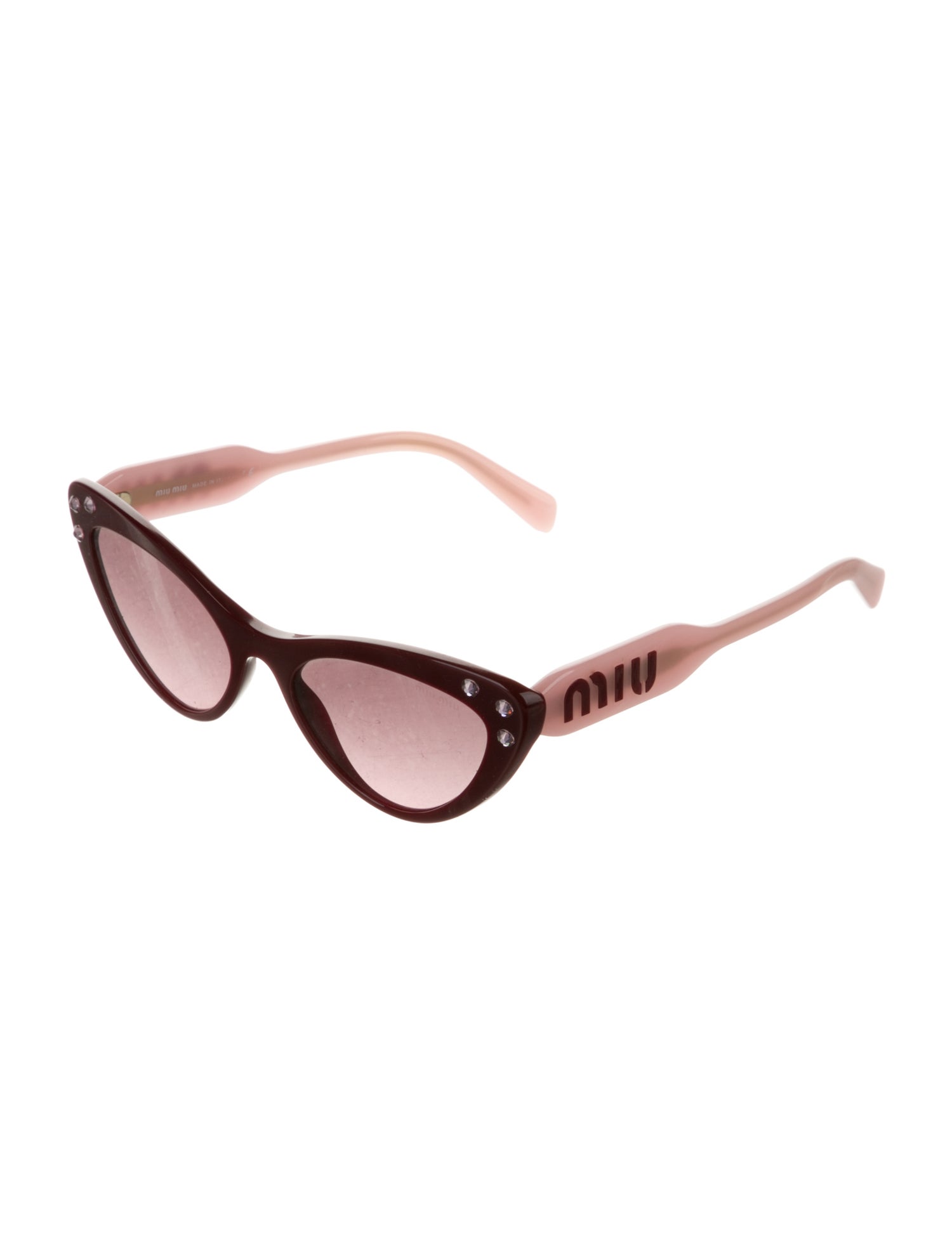 Miu Miu Cat-Eye Gradient Sunglasses