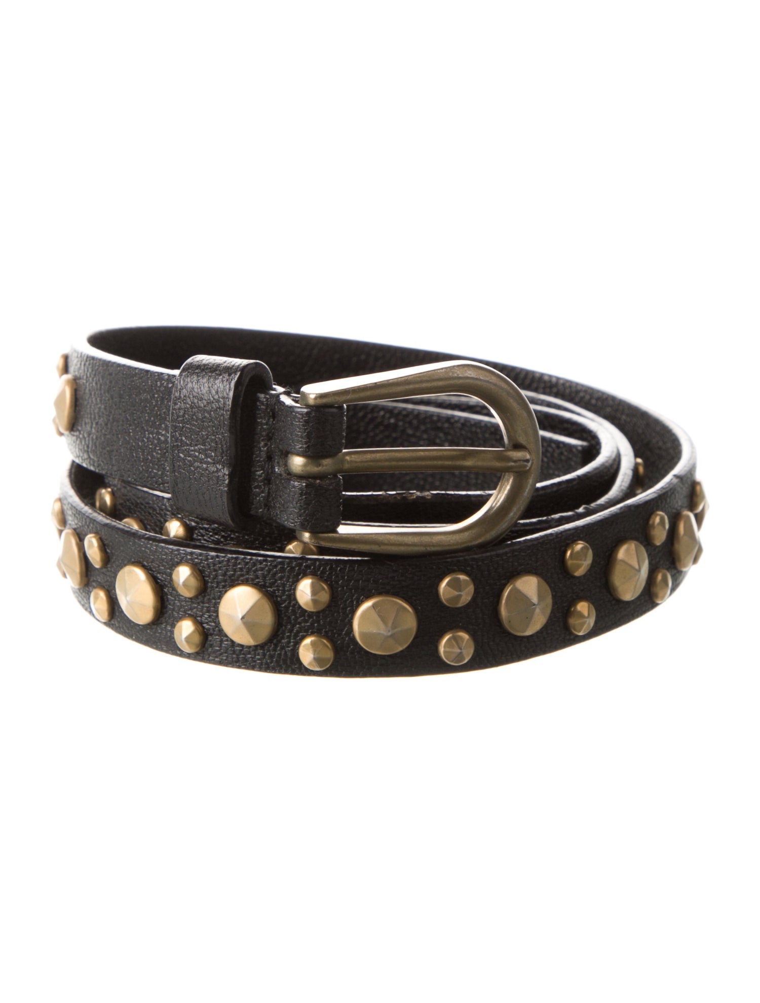 Miu Miu Skinny Leather Belt