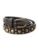 Miu Miu Skinny Leather Belt