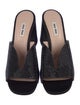 Miu Miu Satin Slides