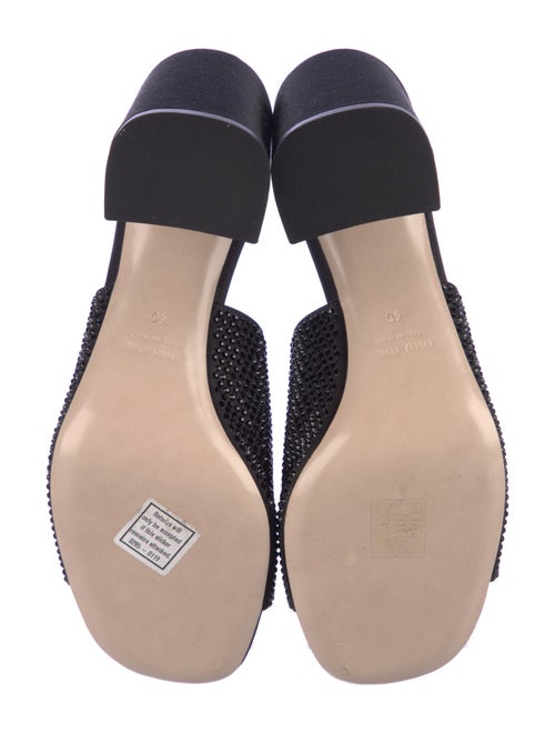 Miu Miu Satin Slides