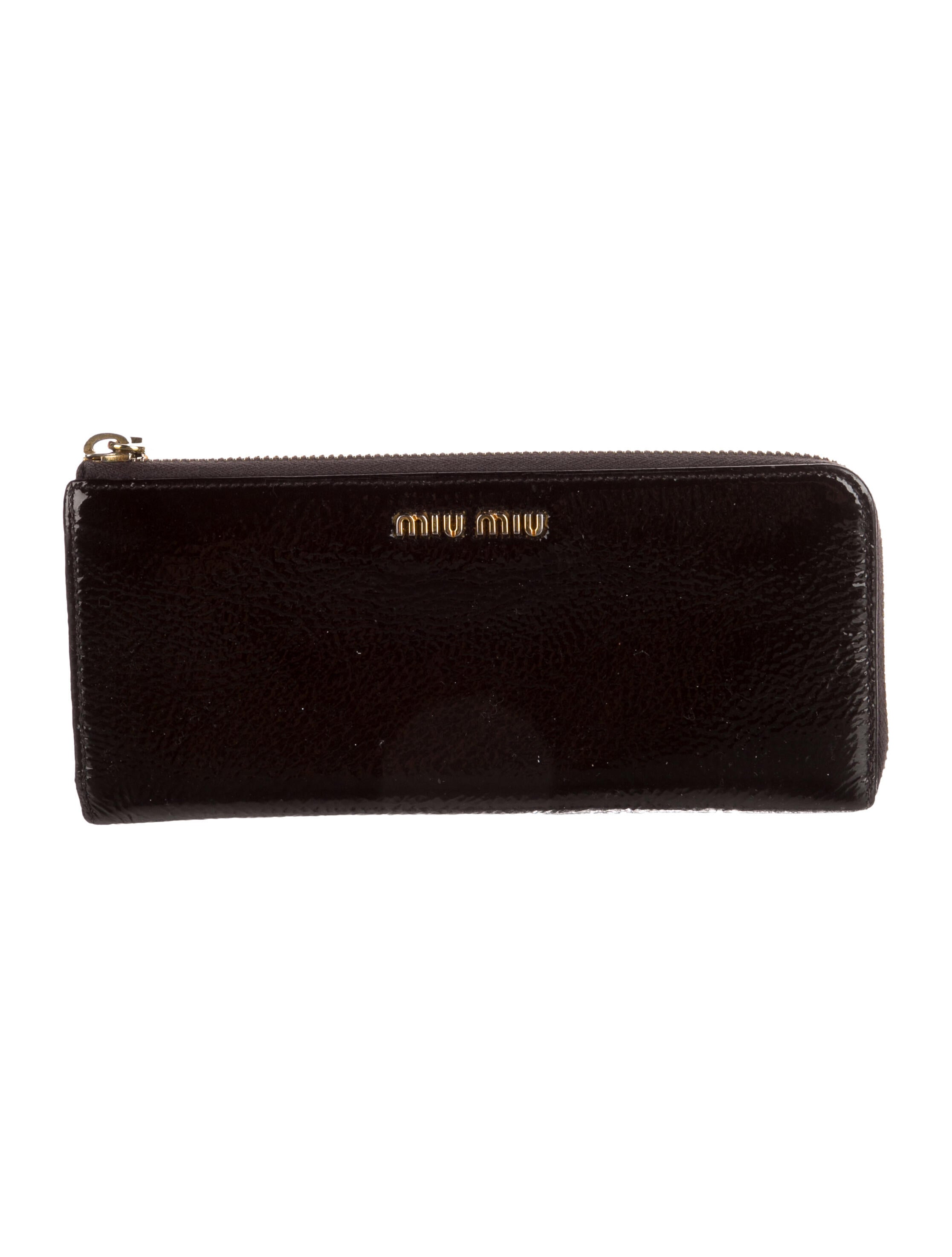 Miu Miu Patent Leather Wallet