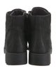 Miu Miu Leather Combat Boots