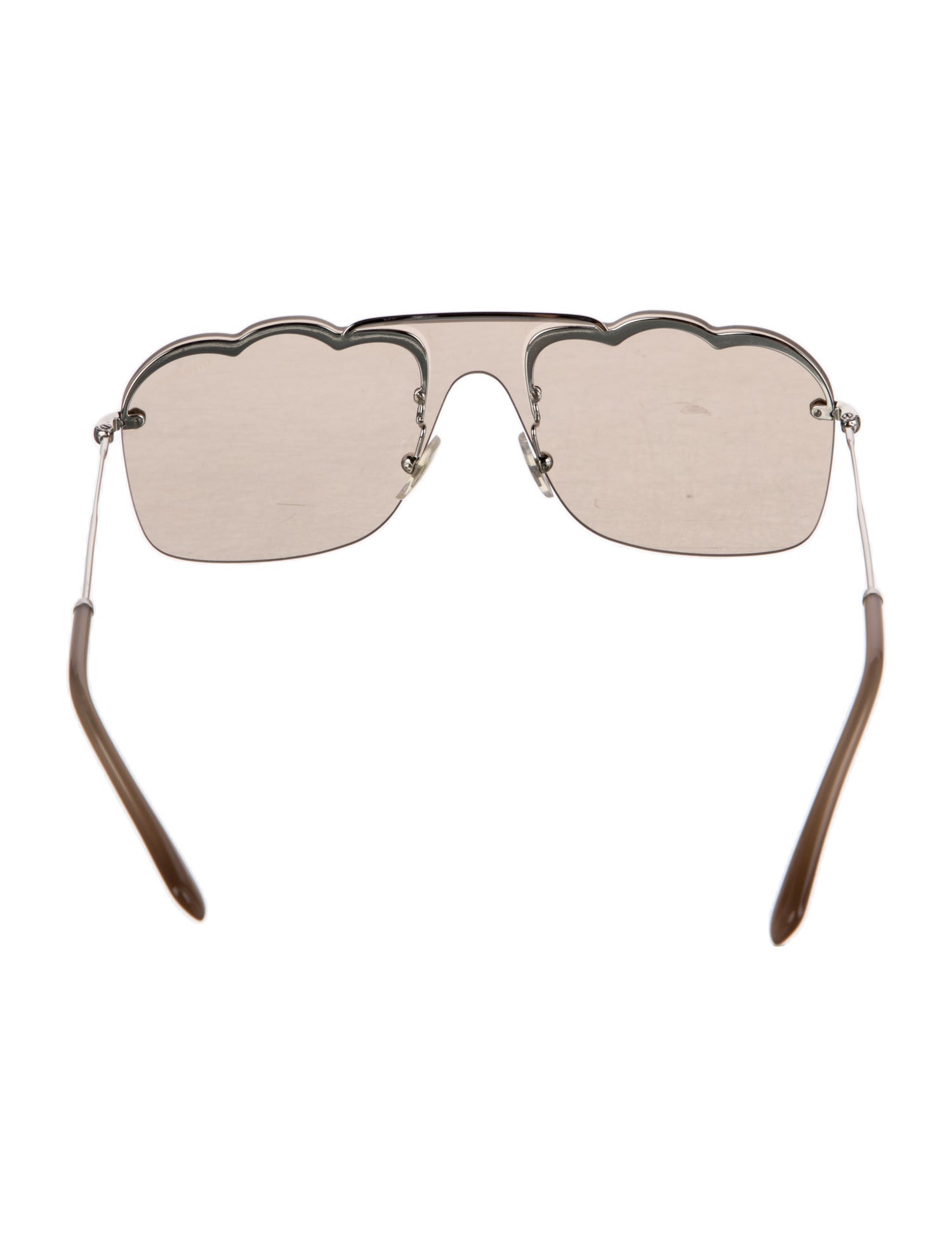 Miu Miu Square Tinted Sunglasses